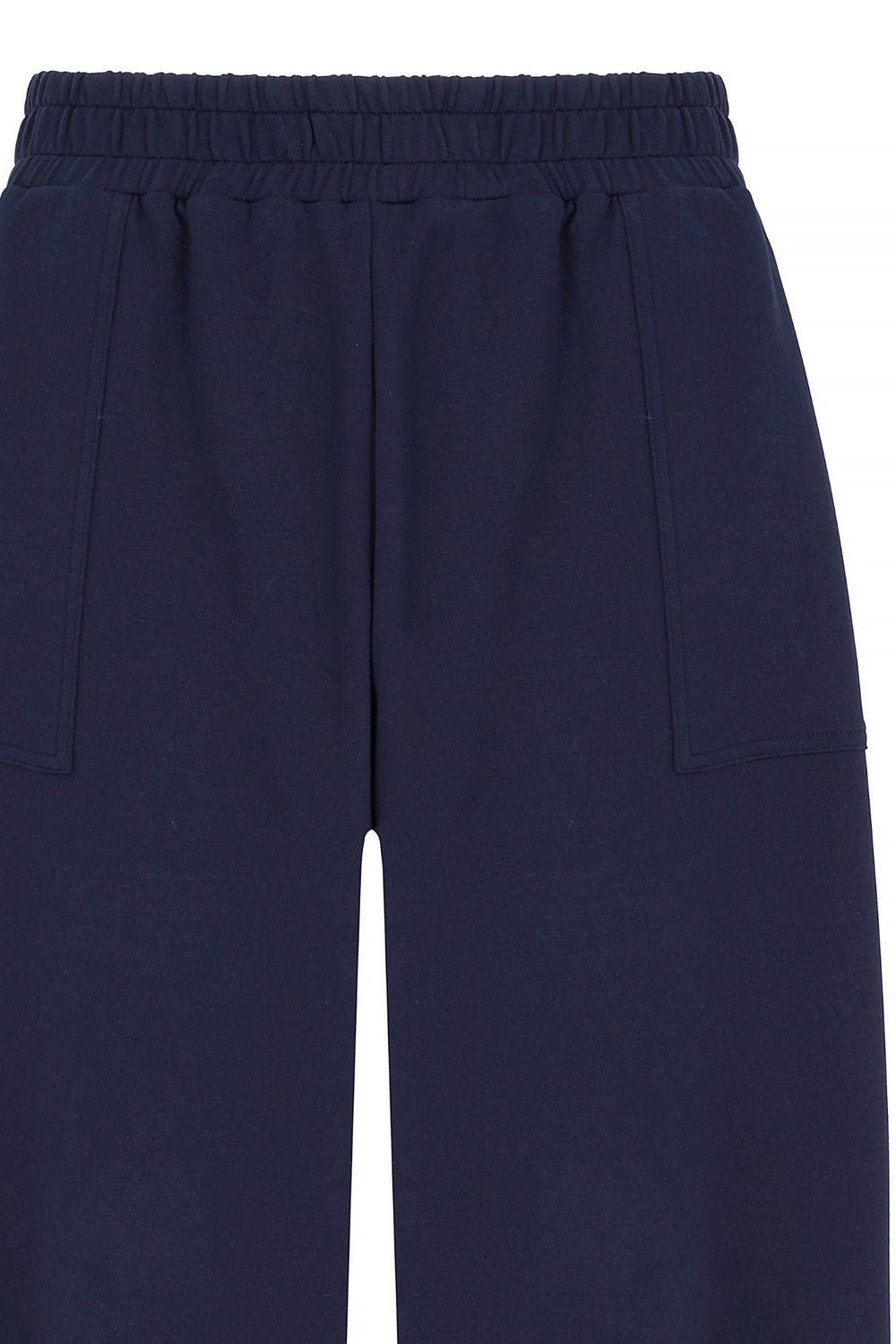 Sloane Relaxed Barrel Leg Trouser Navy - Born Nouli