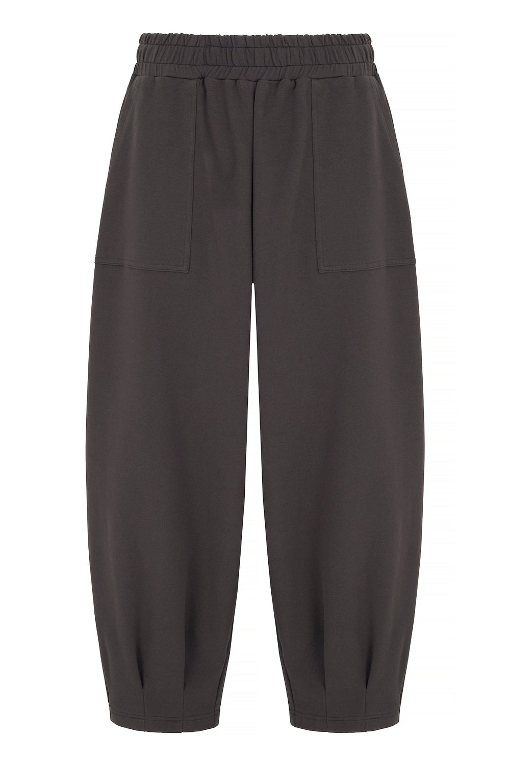 Sloane Relaxed Barrel Leg Trouser Slate - Born Nouli