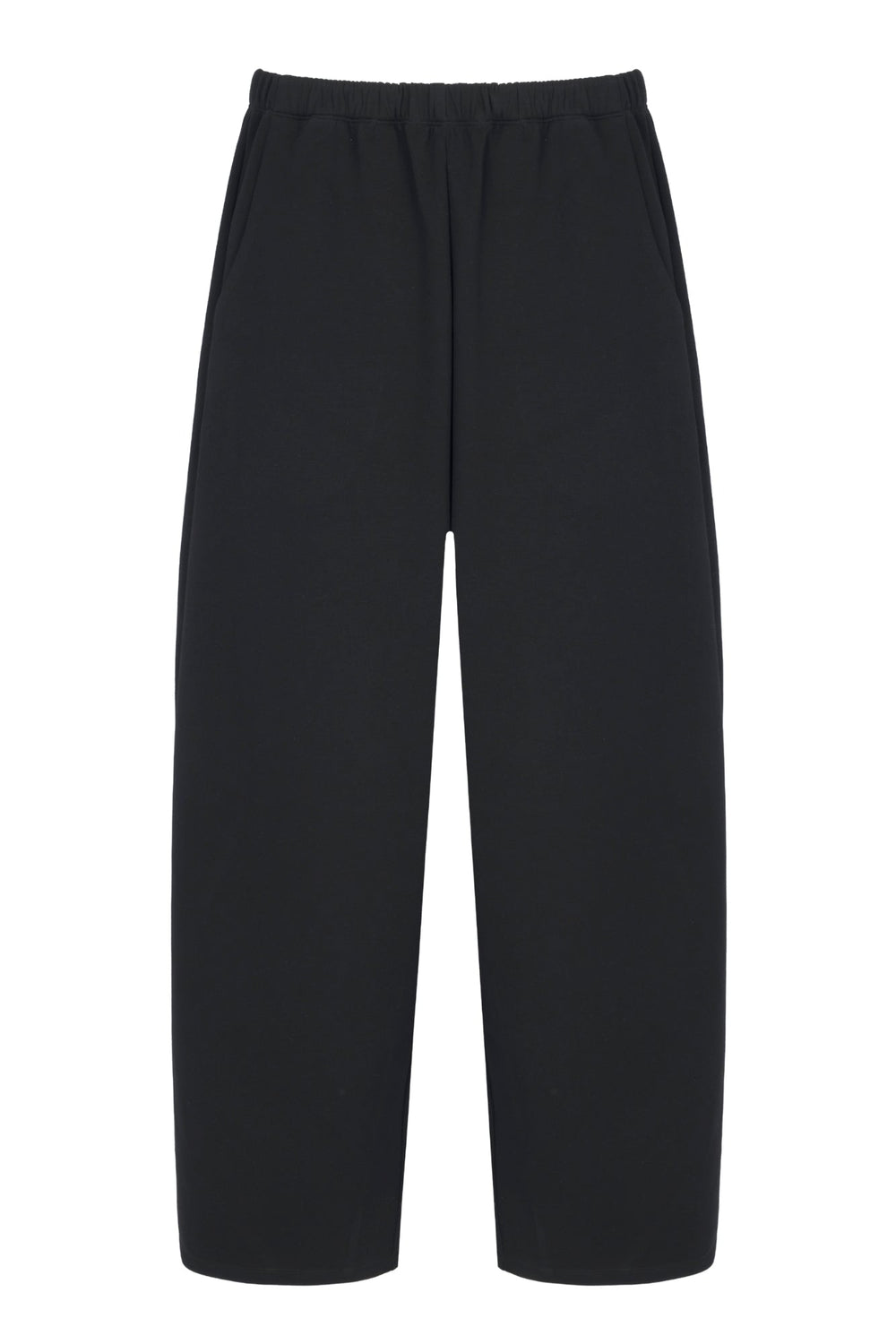Supersoft Barrel Leg Trouser Black - Born Nouli