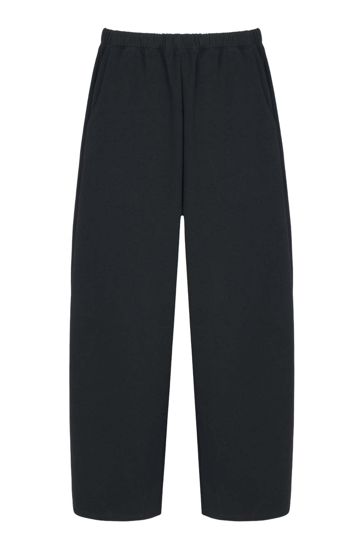 Supersoft Barrel Leg Trouser Black - Born Nouli