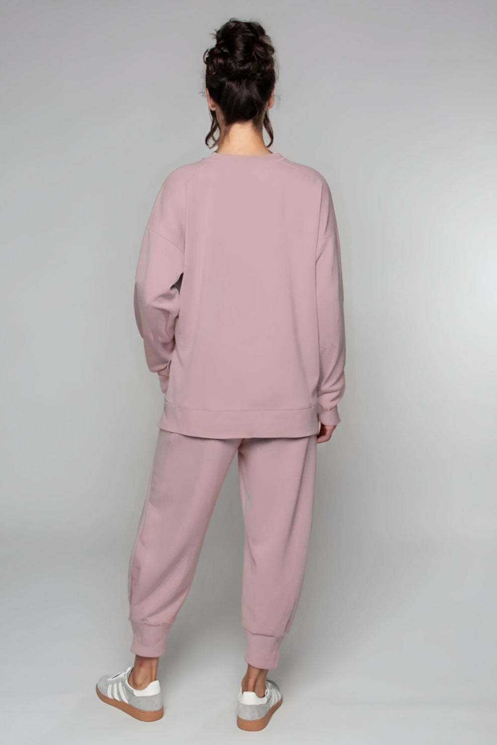 Supersoft Cuffed Sweatpant Blush - Born Nouli