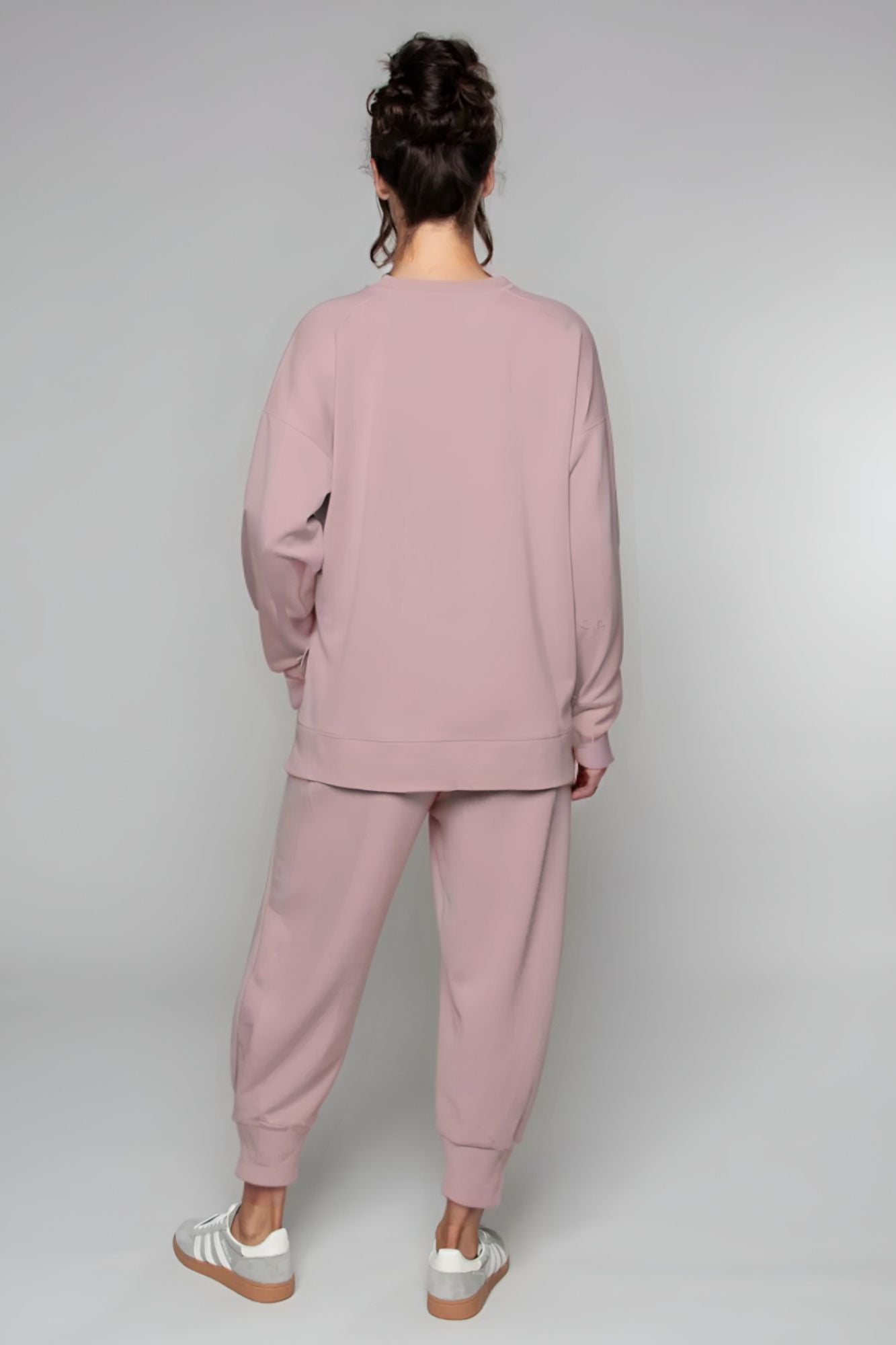 Supersoft Cuffed Sweatpant Blush - Born Nouli