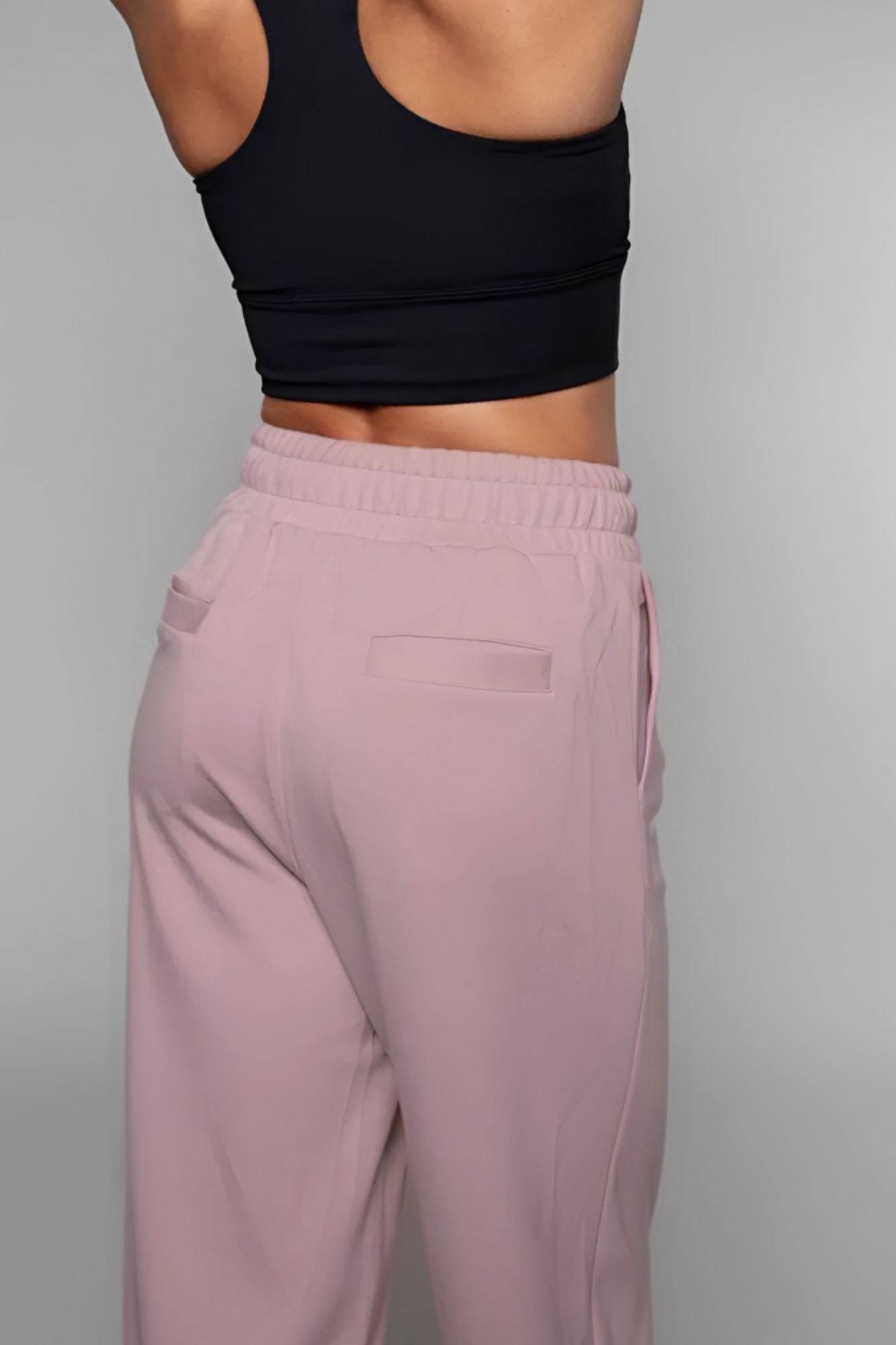 Supersoft Cuffed Sweatpant Blush - Born Nouli