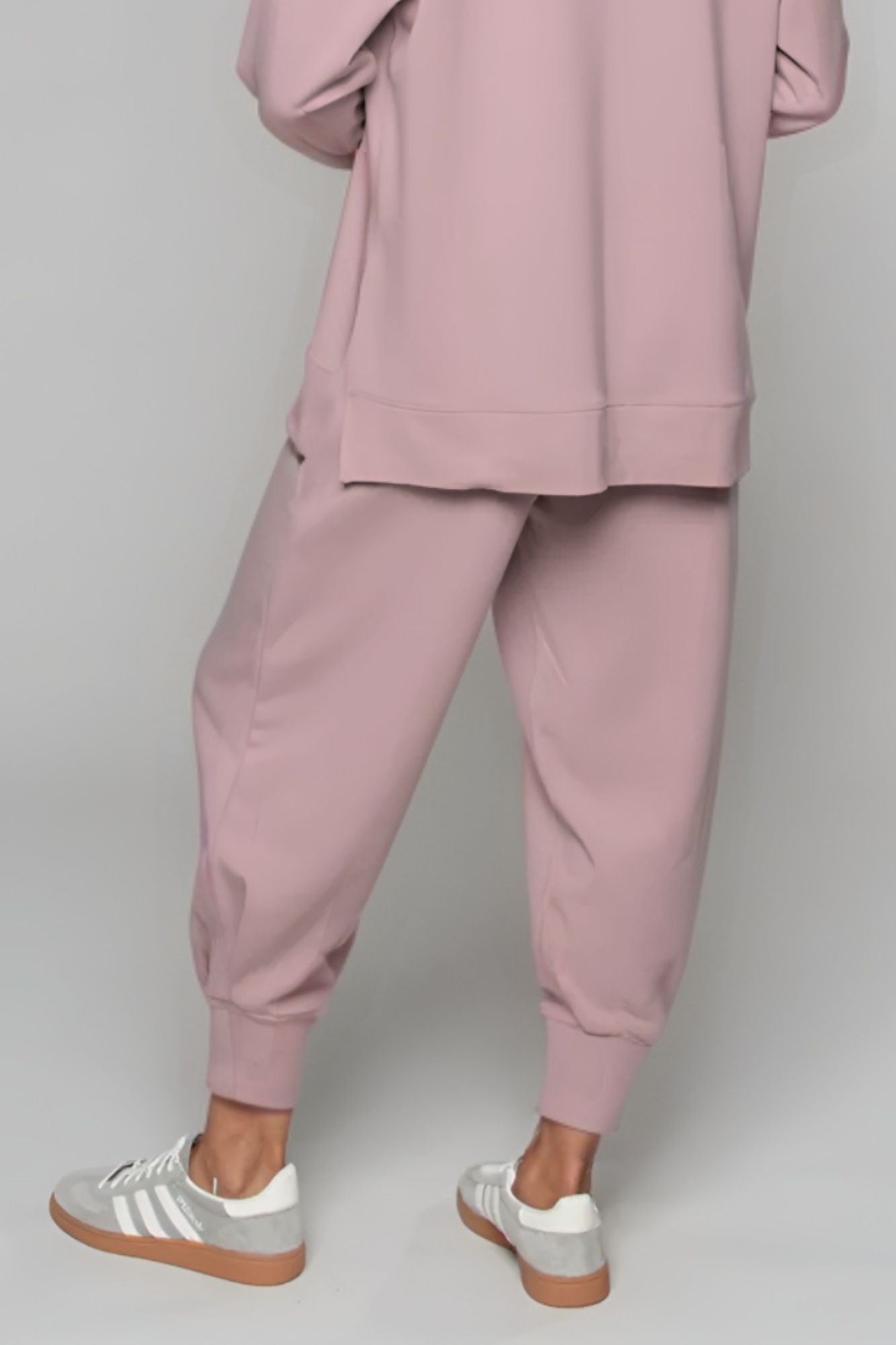 Supersoft Cuffed Sweatpant Blush - Born Nouli