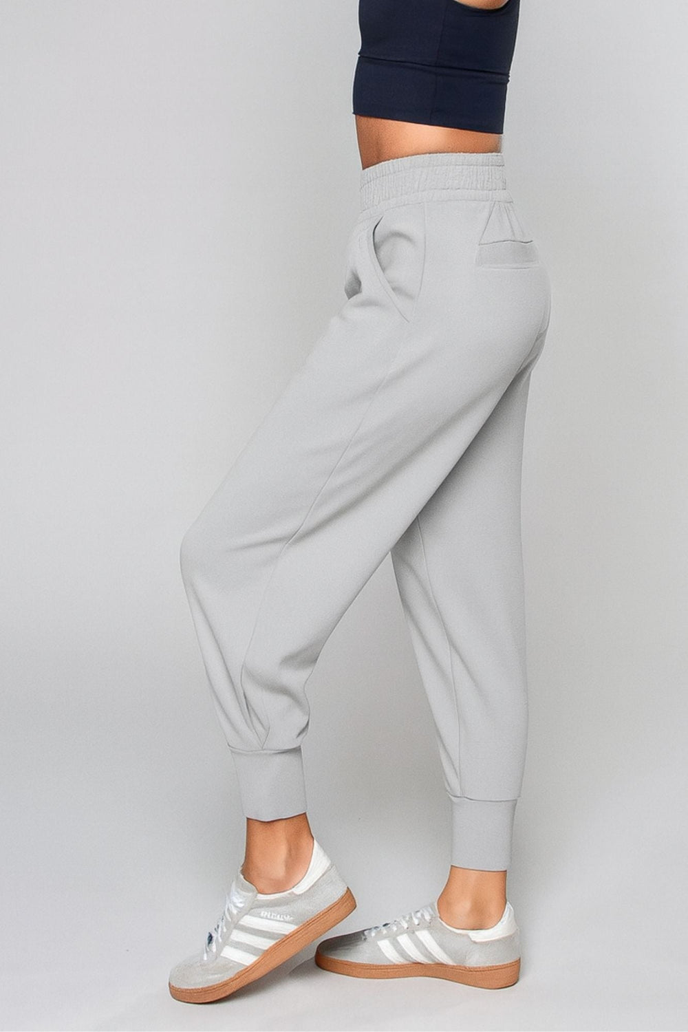 Supersoft Cuffed Sweatpant Cloud - Born Nouli