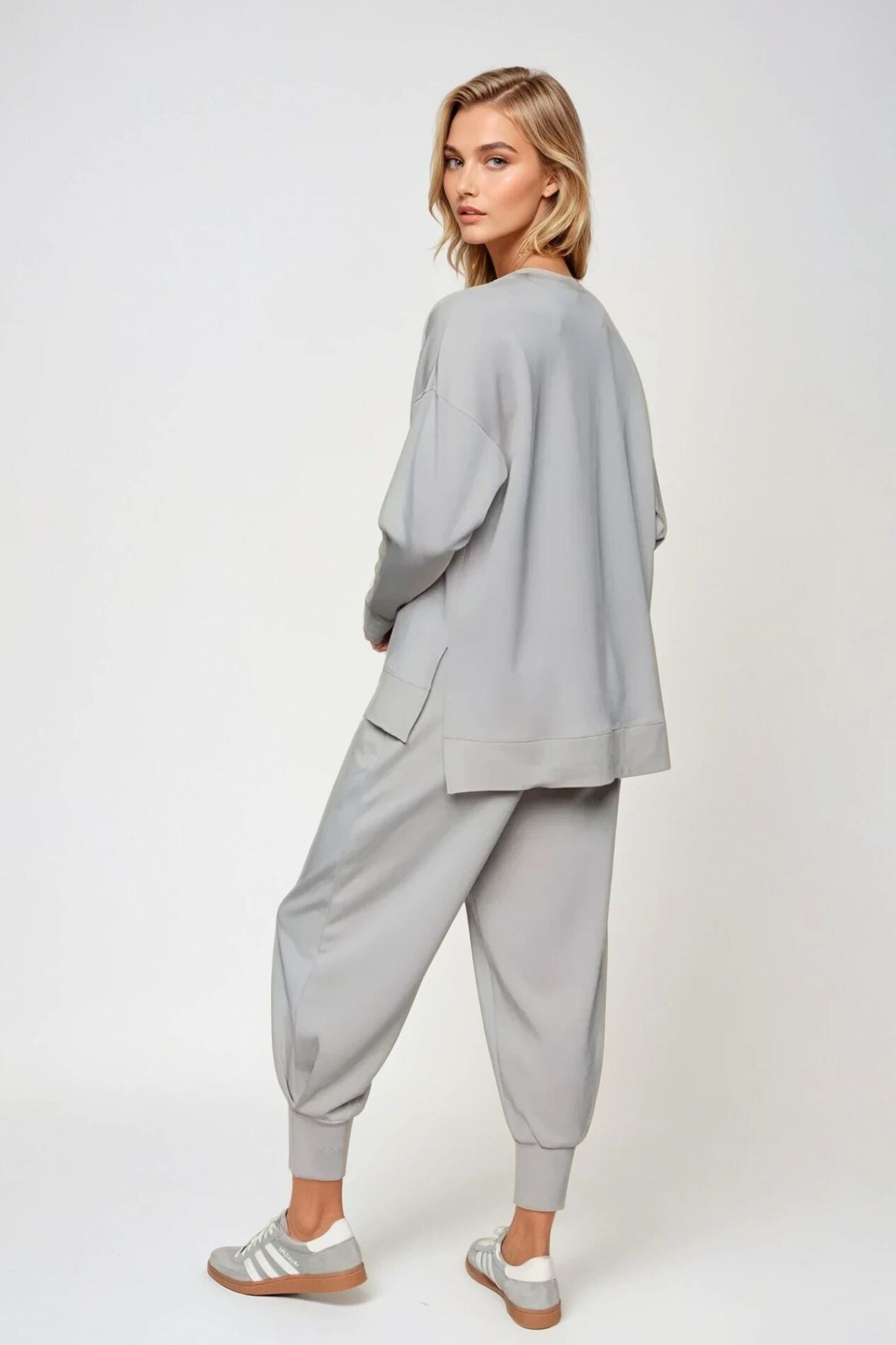 Supersoft Cuffed Sweatpant Cloud - Born Nouli