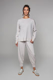 Supersoft Cuffed Sweatpant Oat - Born Nouli