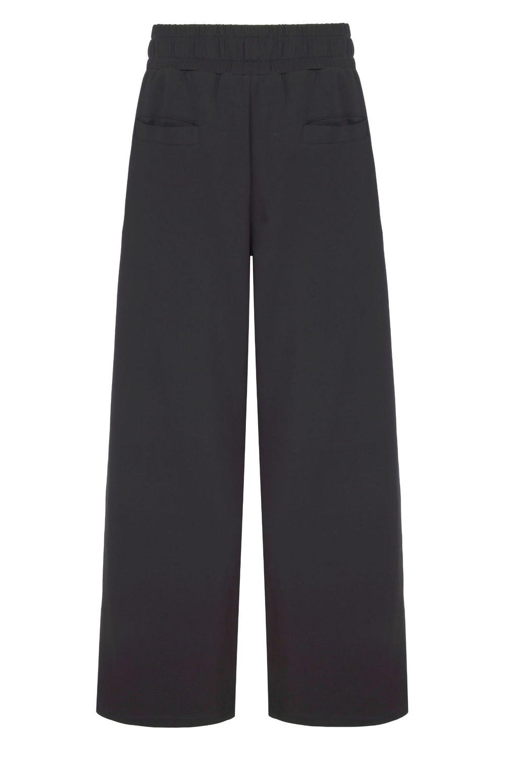 Supersoft Wide Leg Sweatpant Black - Born Nouli
