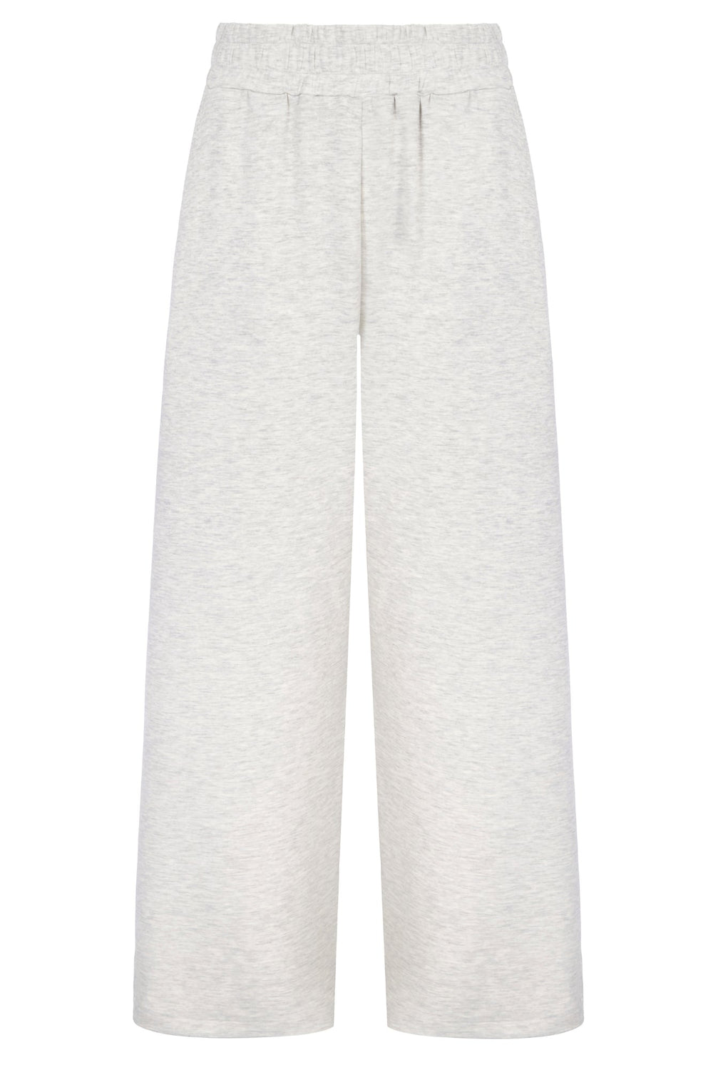Supersoft Wide Leg Sweatpant Oat Marl - Born Nouli
