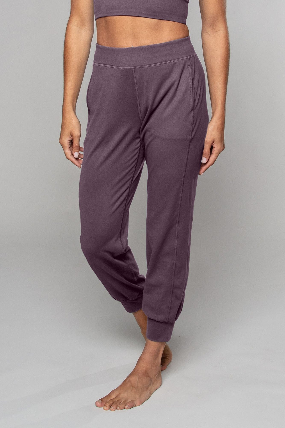 Tula Harem Yoga Pant Mulberry - Born Nouli