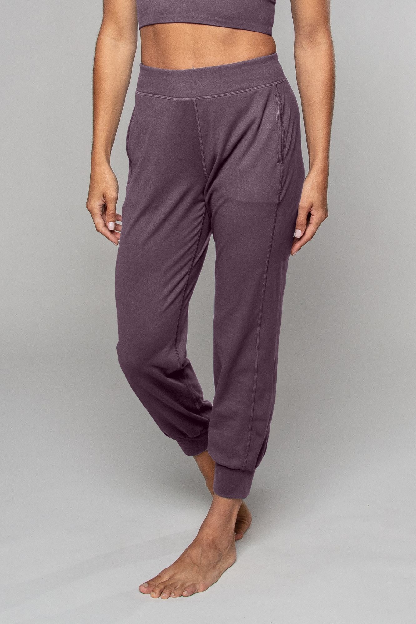 Tula Harem Yoga Pant Mulberry - Born Nouli