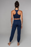 Tula Harem Yoga Pant Navy - Born Nouli