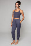 Tula Harem Yoga Pant Slate - Born Nouli