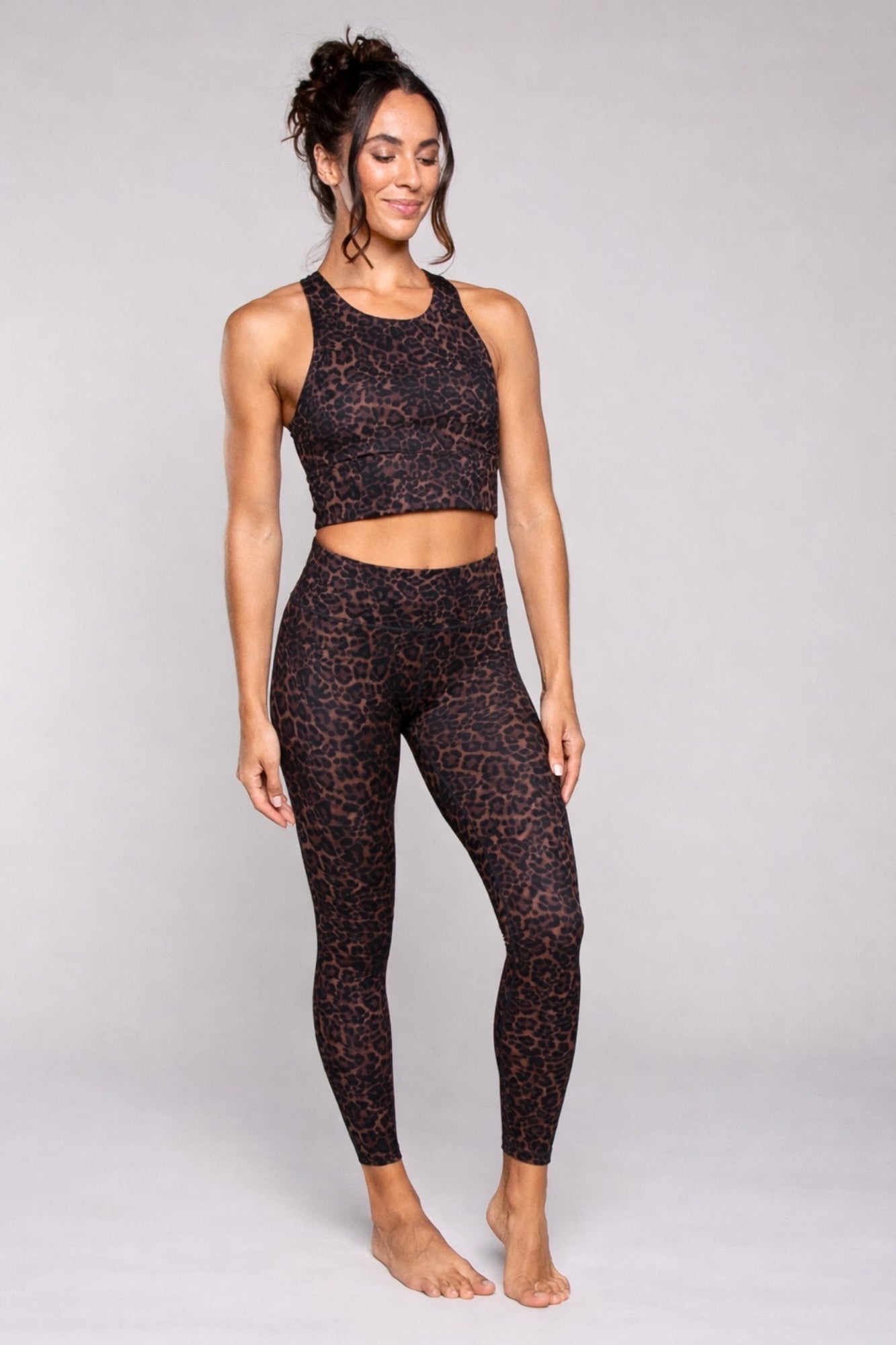 Wild Cat High Waisted Full Length Legging - Born Nouli