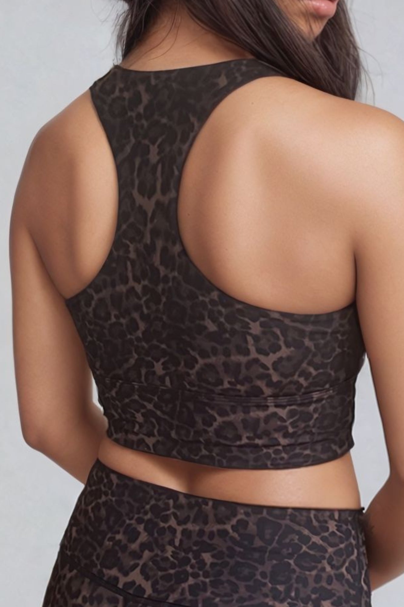 Wild Cat Longline Crop Bra - Born Nouli