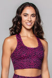 Wild Neon Racerback Tank Bra