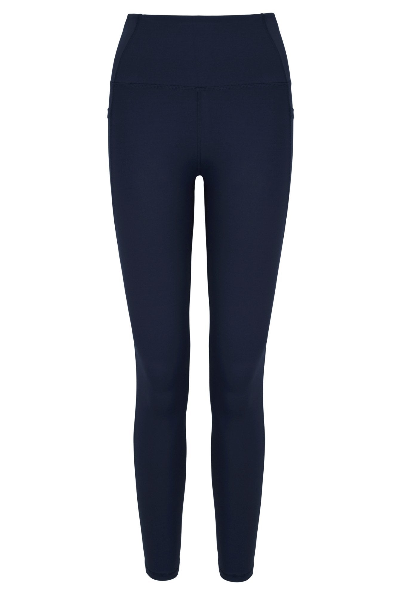 Double Pockets Leggings with High Navy Waisted Born – Nouli