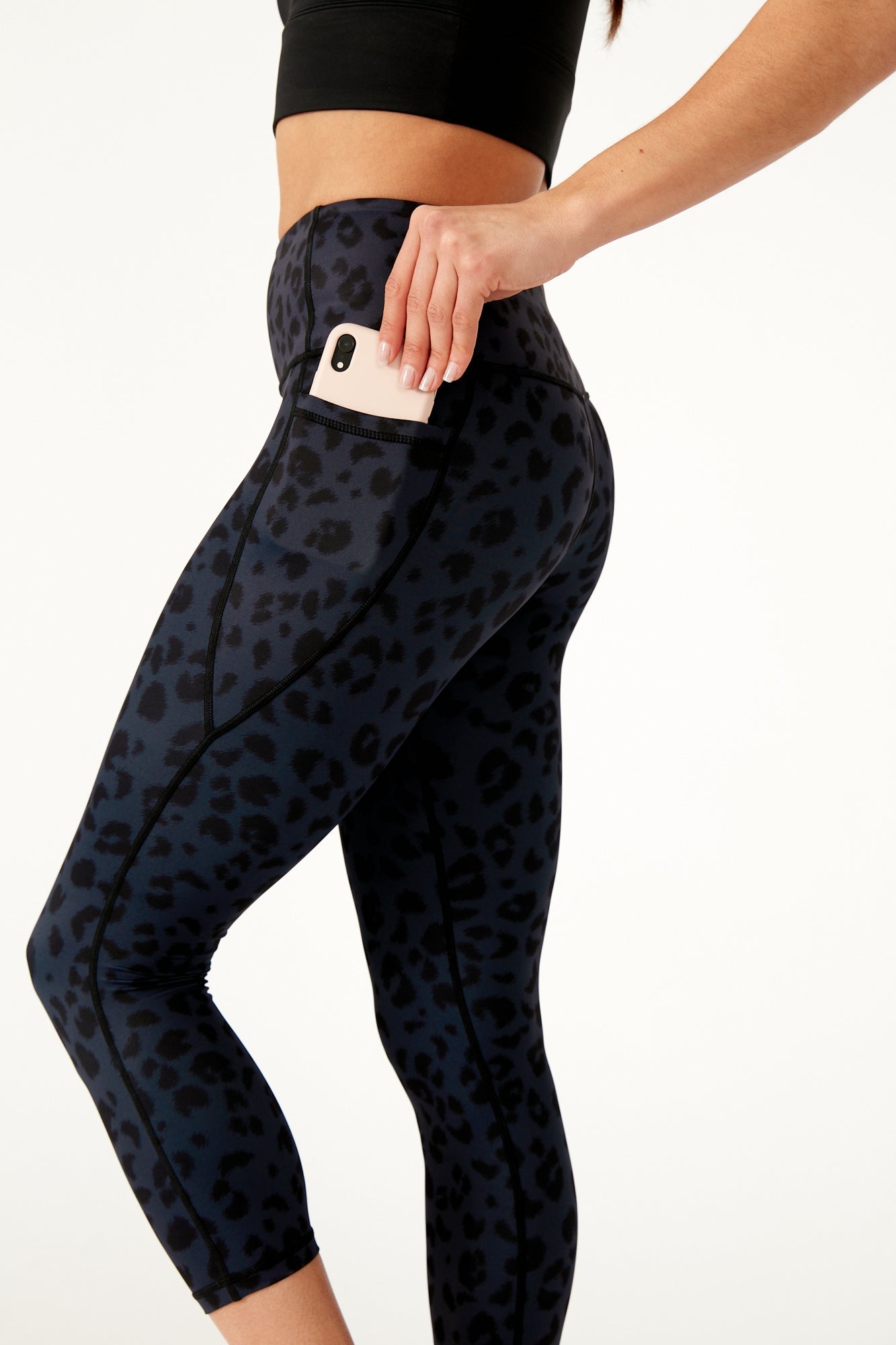 Leopard Wideband Waist Sports Leggings – Doll Up Boutique