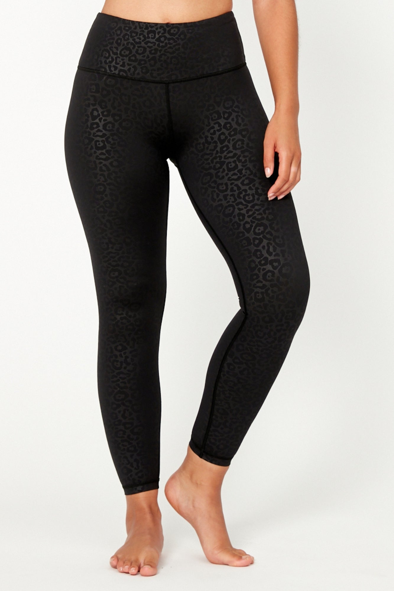 Black Leopard Print Wide Leg Pants - Grace and Garment Boutique