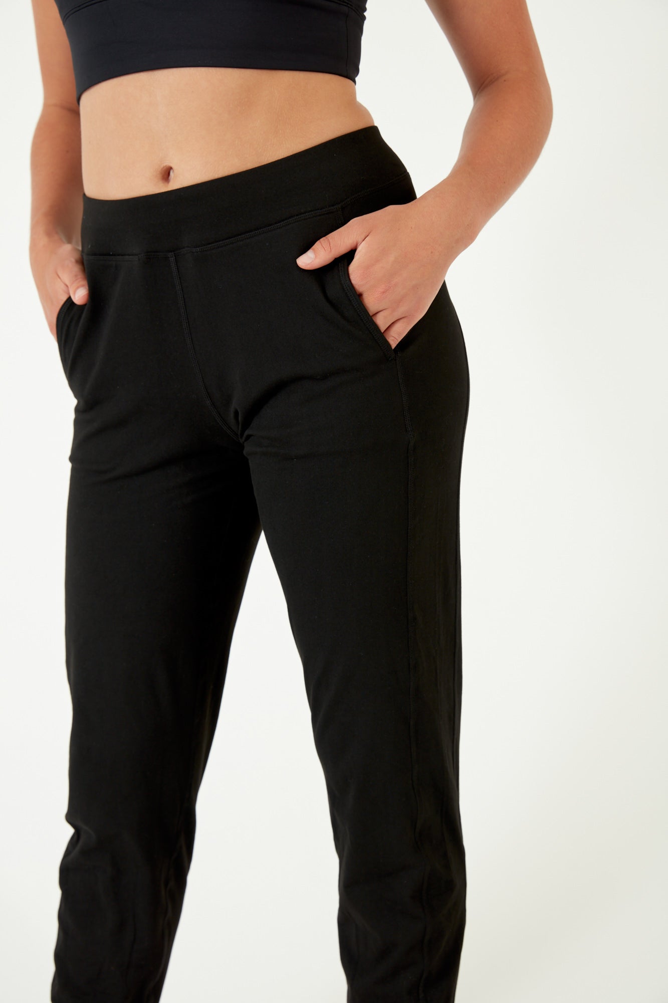 nsendm Unisex Pants Adult Yoga Pants with Pockets for Women plus