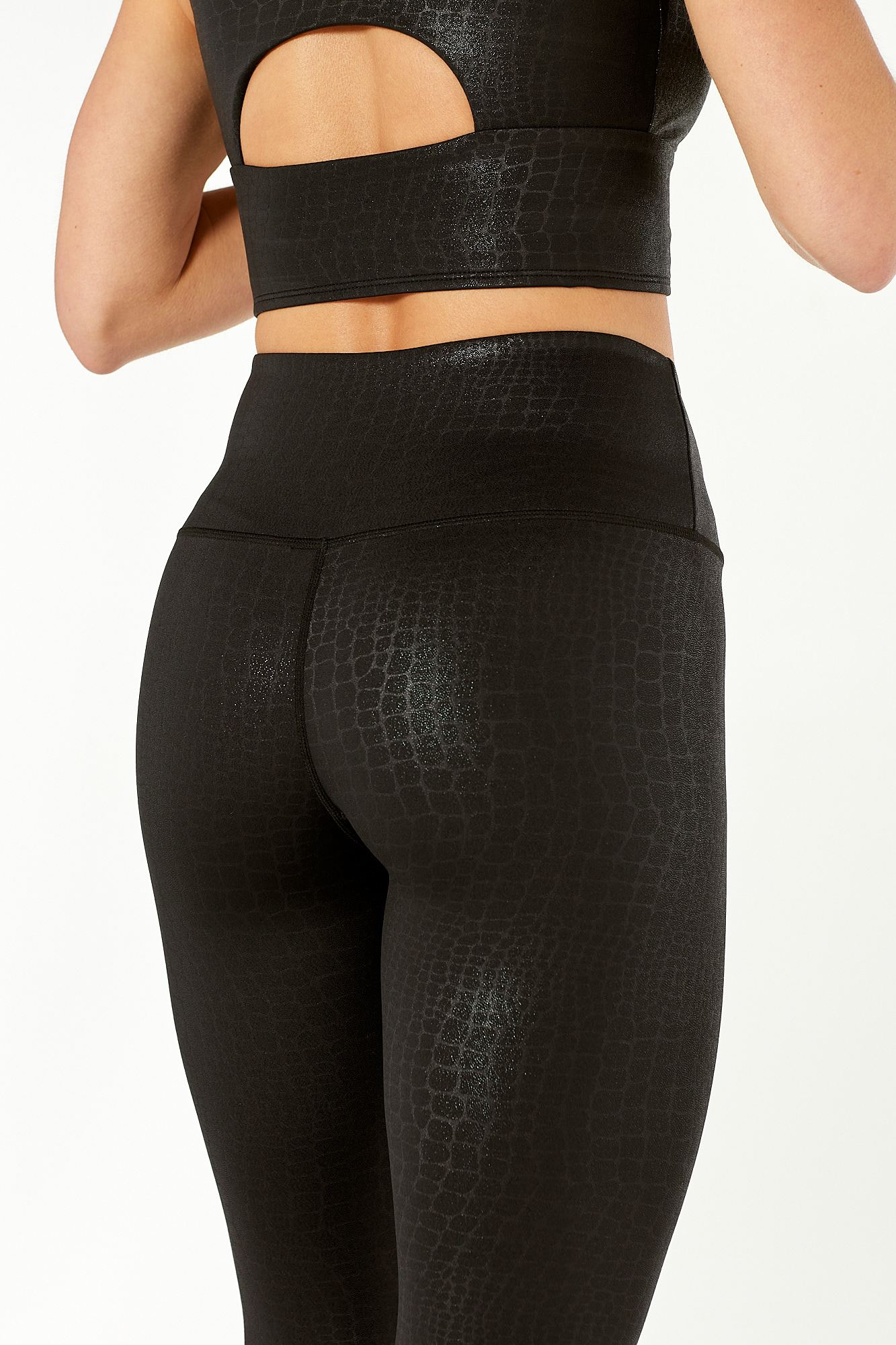 Bum Sculpting Leggings Made from Recycled Plastic Bottles by Born Nouli