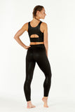 Black Squat Proof Leggings for Crossfit and Yoga by Born Nouli